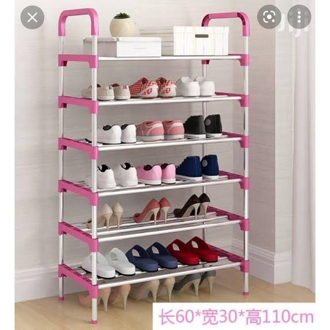 pink shoerack