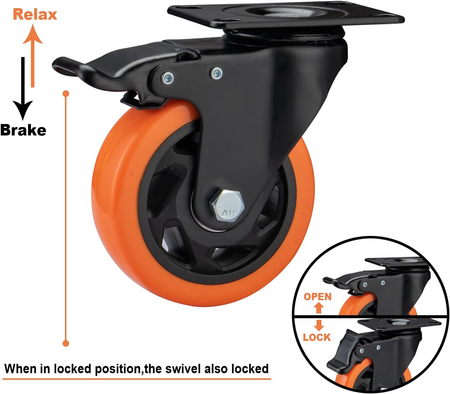 2 inches caster wheel @Ksh 1,500/=