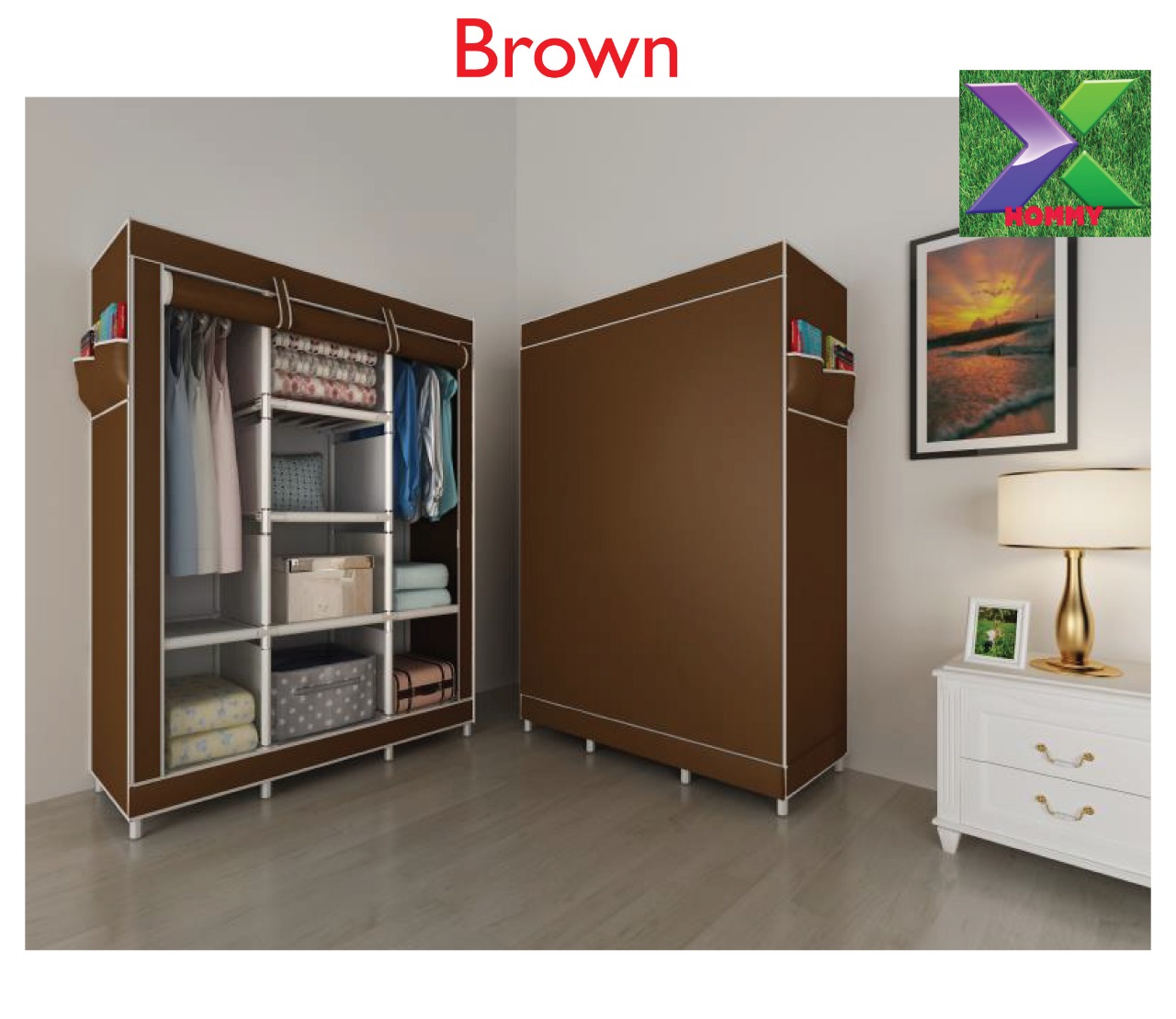 Brown